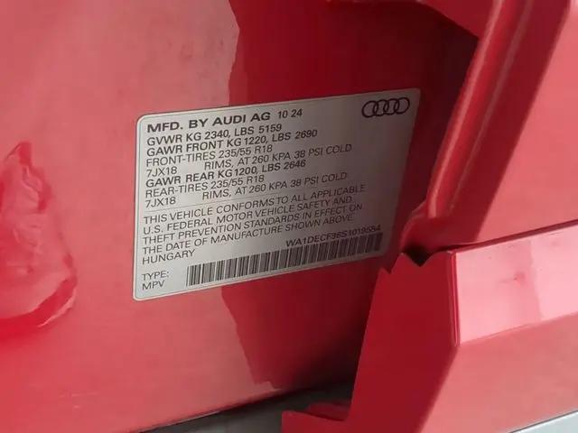 2025 Audi Q3 Premium 45 TFSI S line quattro Tiptronic