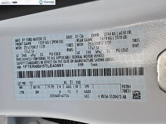 2026 Ford Ranger XL