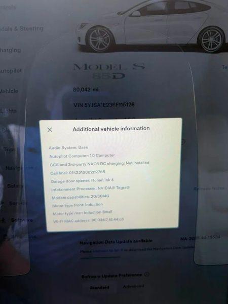 2015 Tesla Model S 85D