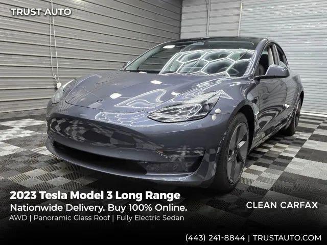 2023 Tesla Model 3 Long Range Dual Motor All-Wheel Drive for sale in Sykesville, MD