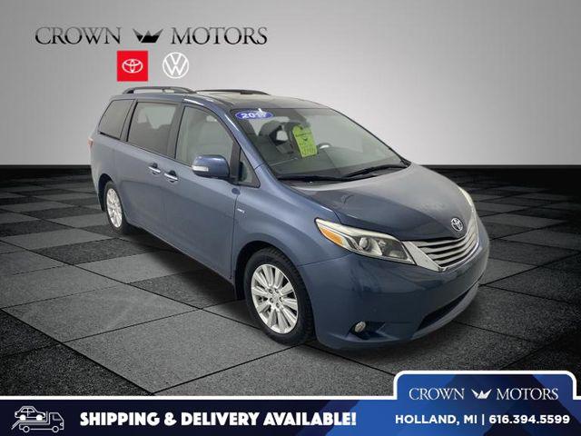2017 Toyota Sienna Limited Premium 7 Passenger for sale in Holland, MI