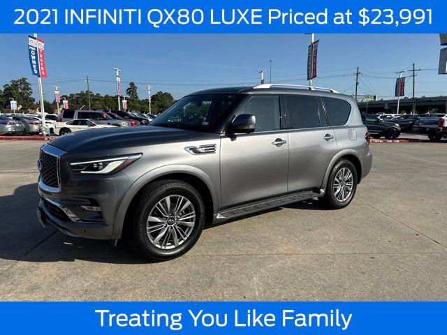2021 INFINITI QX80 LUXE for sale in Conroe, TX