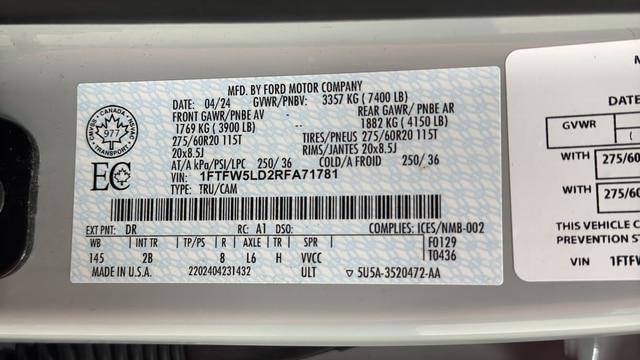 2024 Ford F-150 LARIAT