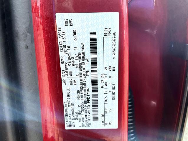 2023 Ford F-150 LARIAT