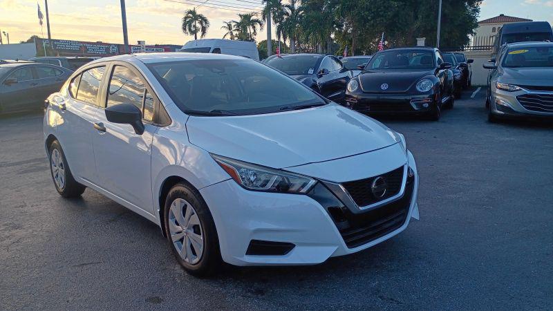 2021 Nissan Versa S Xtronic CVT for sale in Davie, FL