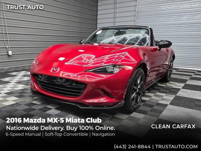 2016 Mazda MX-5 Club for sale in Sykesville, MD