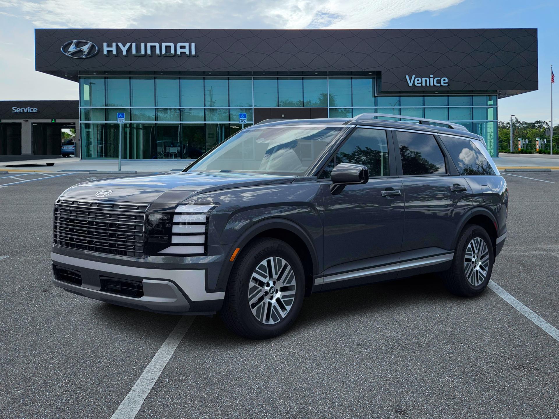 2027 Hyundai PALISADE HYBRID Blue SEL 7P - Image 2