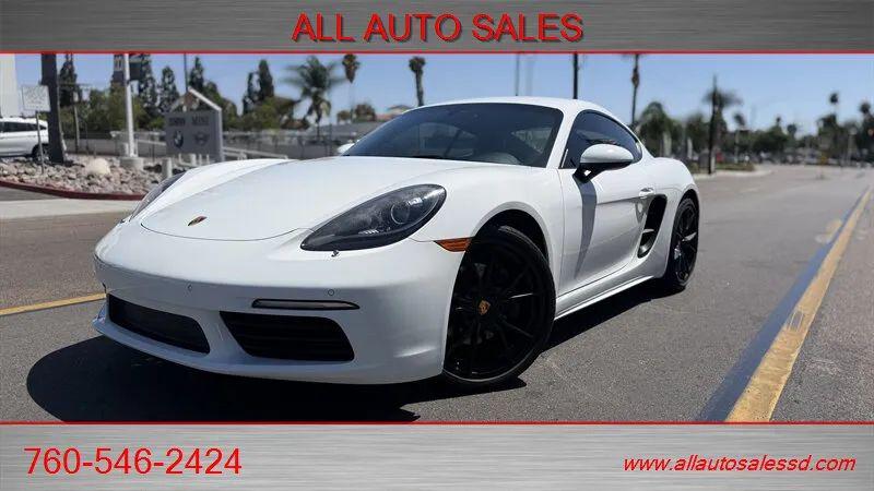 2017 Porsche 718 Cayman Base for sale in Escondido, CA