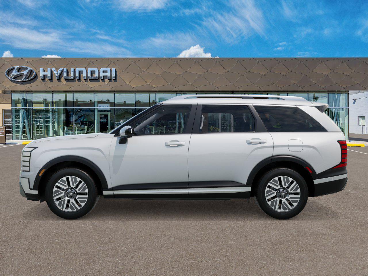New 2026 White Pearl HYUNDAI Blue SEL Premium 7P image 3