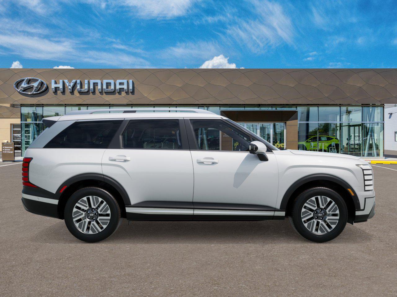New 2026 White Pearl HYUNDAI Blue SEL Premium 7P image 7