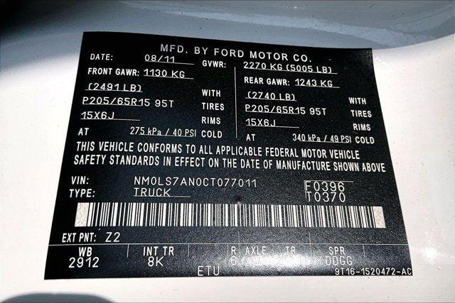 2012 Ford Transit Connect XL