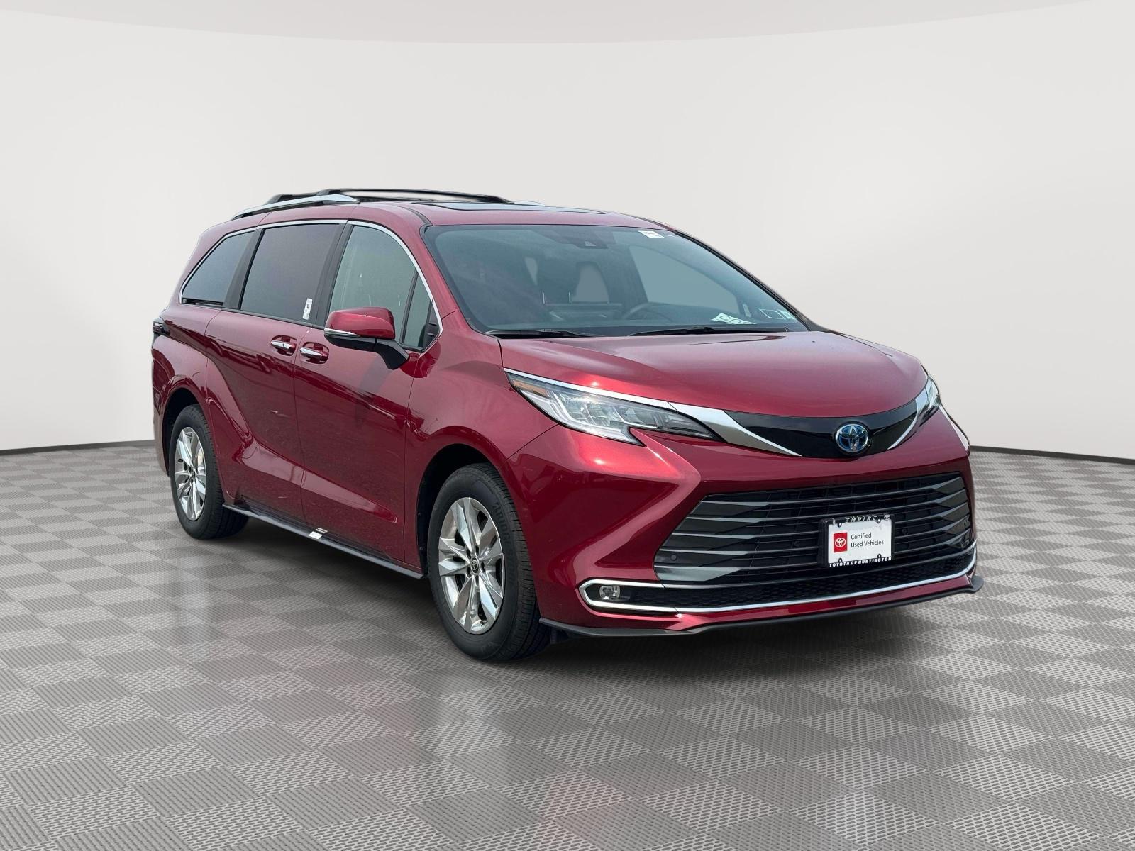 Red (Ruby Flare Pearl) 2025 Toyota Sienna Minivan All-Wheel Drive Automatic