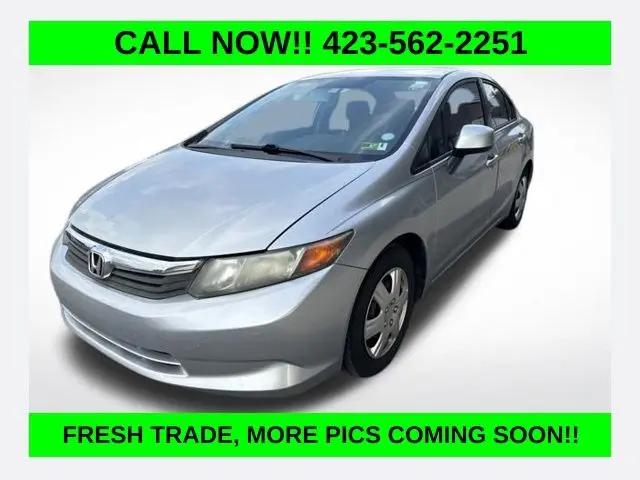 2012 Honda Civic LX for sale in La Follette, TN
