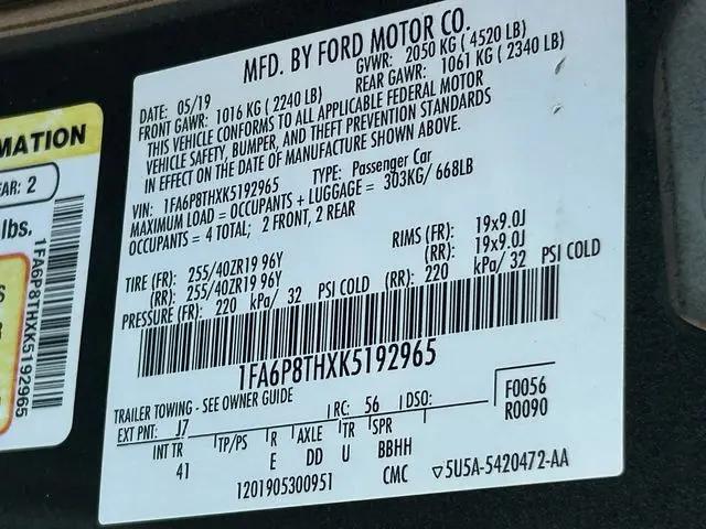 2019 Ford Mustang EcoBoost Premium