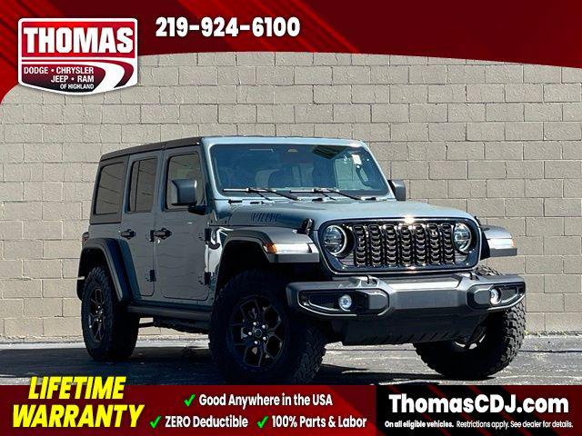 2025 Jeep Wrangler 4xe Willys 4xe for sale in Highland, IN