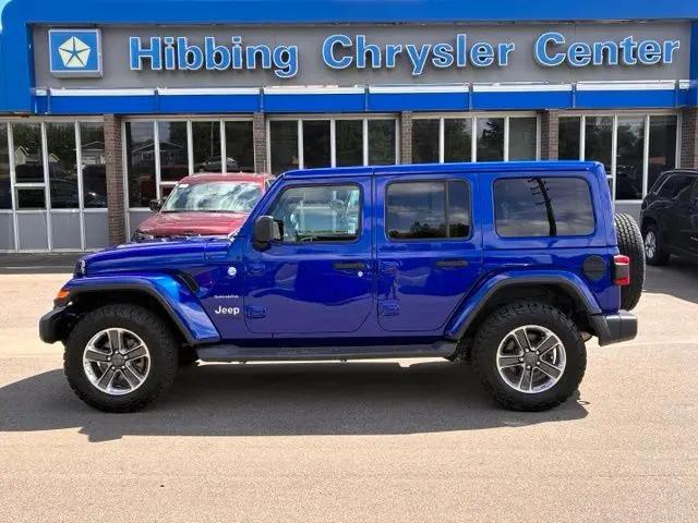 2019 Jeep Wrangler Unlimited Sahara 4x4 for sale in Hibbing, MN