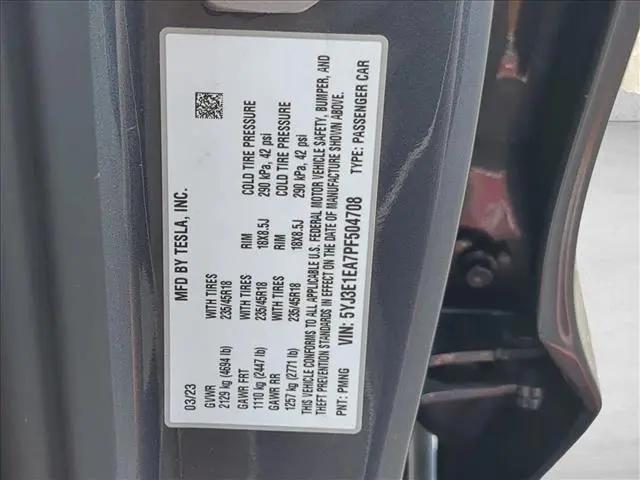 2023 Tesla Model 3 Rear-Wheel Drive