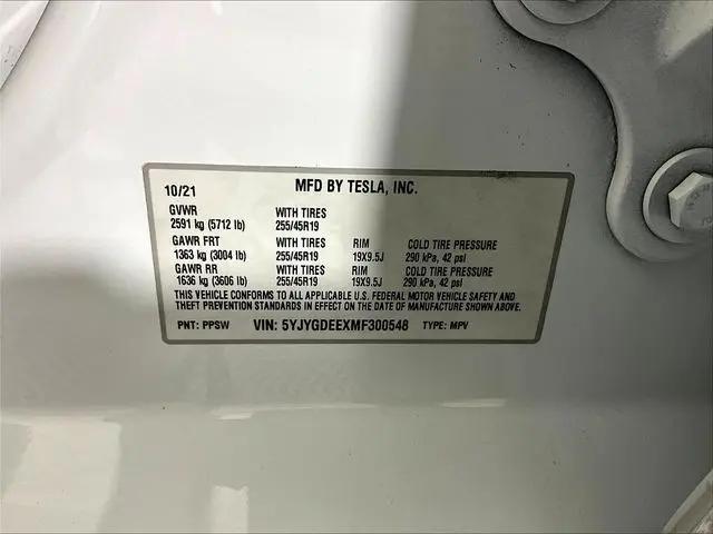 2021 Tesla Model Y Long Range Dual Motor All-Wheel Drive