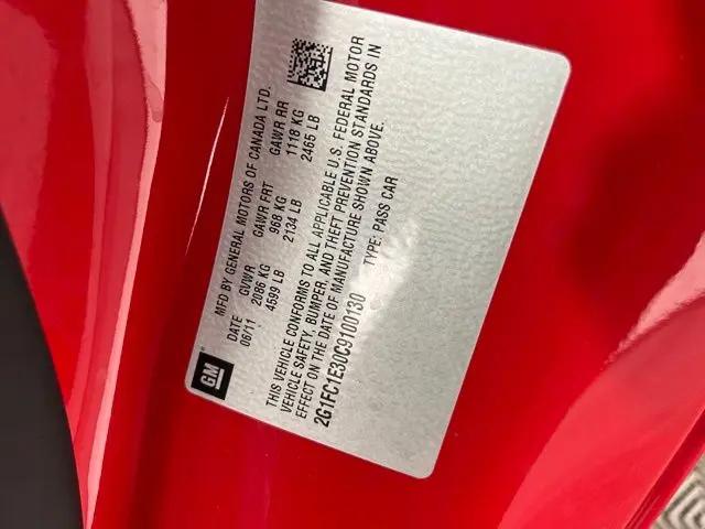 2012 Chevrolet Camaro 2LT