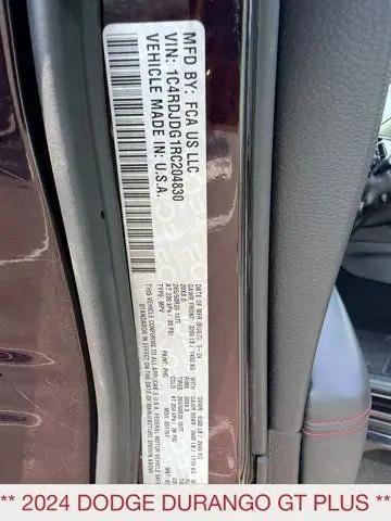 2024 Dodge Durango GT Plus AWD