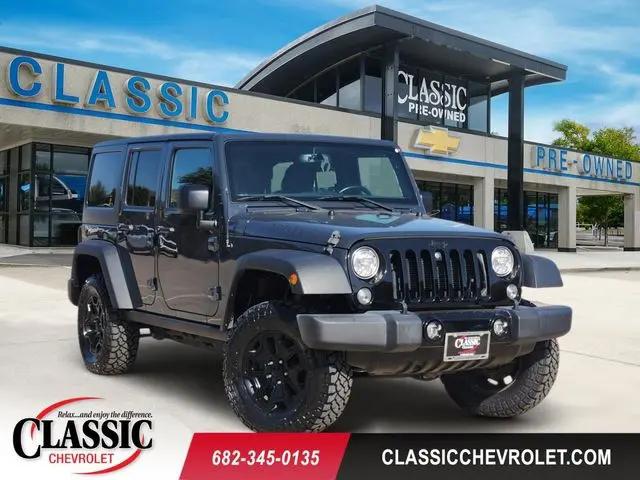 2018 Jeep Wrangler JK Unlimited Willy Wheeler W 4x4 for sale in Grapevine, TX