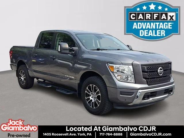 2022 Nissan Titan Crew Cab SV 4x4 for sale in York, PA