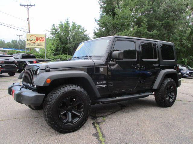 2014 Jeep Wrangler Unlimited Sport for sale in Pelham, NH