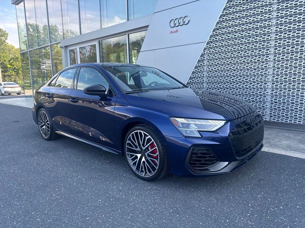Navarra Blue Metallic 2026 Audi S3 Sedan All-Wheel Drive Automatic