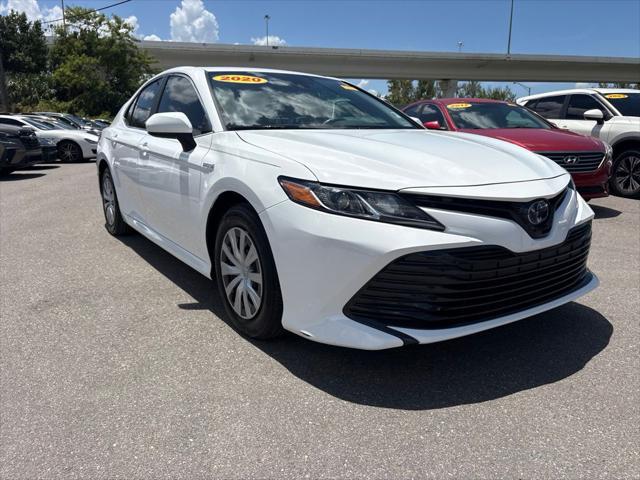 2020 Toyota Camry LE Hybrid for sale in TAMPA, FL