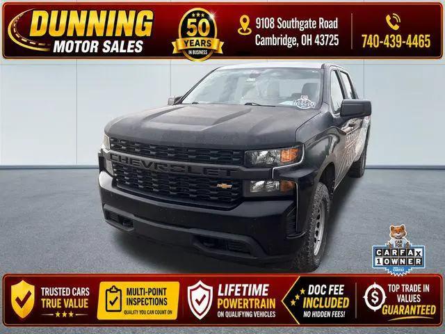 2021 Chevrolet Silverado 1500 4WD Crew Cab Short Bed WT for sale in Cambridge, OH