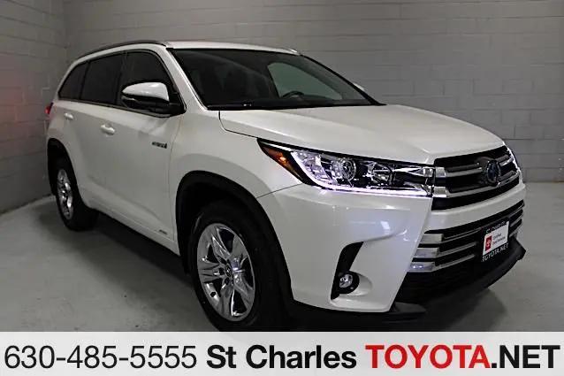 2019 Toyota Highlander Hybrid Limited for sale in St Charles, IL