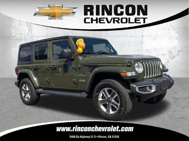 2022 Jeep Wrangler Unlimited Sahara 4x4 for sale in Rincon, GA