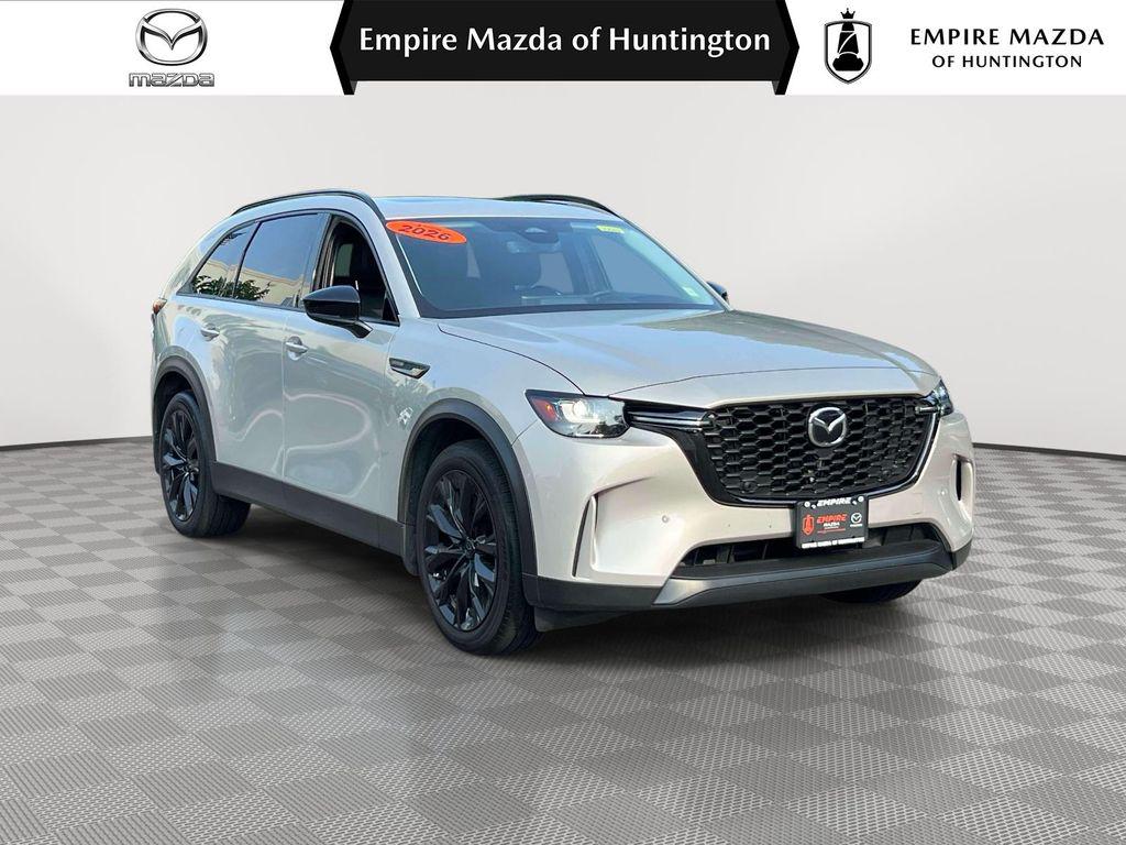 Gray (Platinum Quartz) 2026 Mazda CX-90 SUV / Crossover All-Wheel Drive 8-Speed Automatic