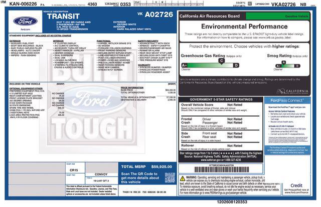 2027 Ford Transit Cargo Van Base