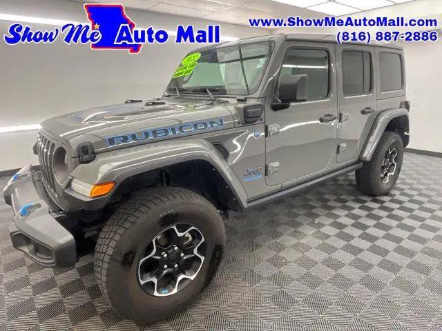 2022 Jeep Wrangler 4xe Unlimited Rubicon 4x4 for sale in Harrisonville, MO