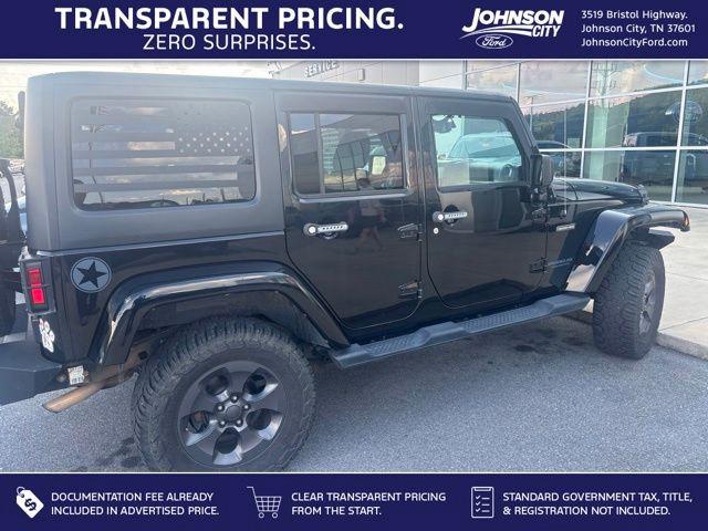 2017 Jeep Wrangler Unlimited Freedom for sale in Johnson City, TN