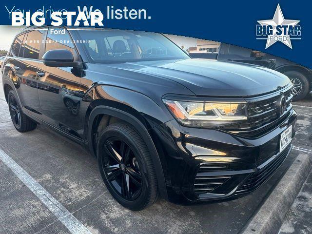 2023 Volkswagen Atlas 3.6L V6 SEL R-Line Black for sale in Manvel, TX