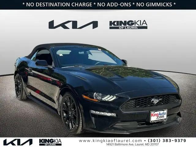 2018 Ford Mustang EcoBoost for sale in Laurel, MD