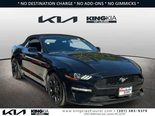 2018 Ford Mustang EcoBoost for sale in Laurel, MD