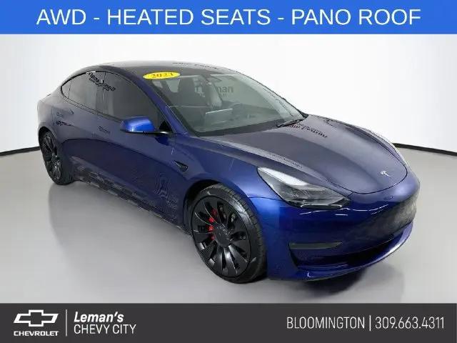 2023 Tesla Model 3 Performance Dual Motor All-Wheel Drive for sale in Bloomington, IL