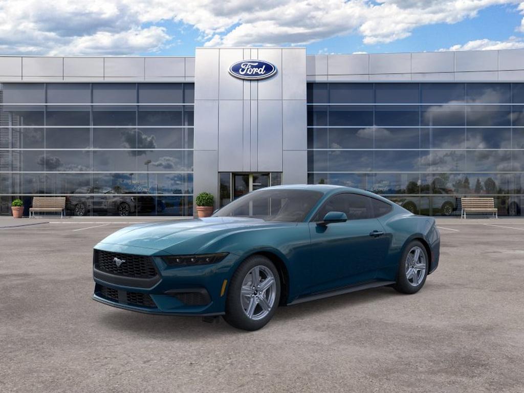 Adriatic Blue Metallic 2026 Ford Mustang Coupe Rear-Wheel Drive Automatic