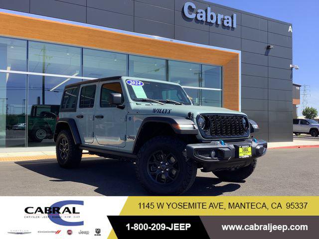 2024 Jeep Wrangler 4xe Willys 4xe for sale in Manteca, CA