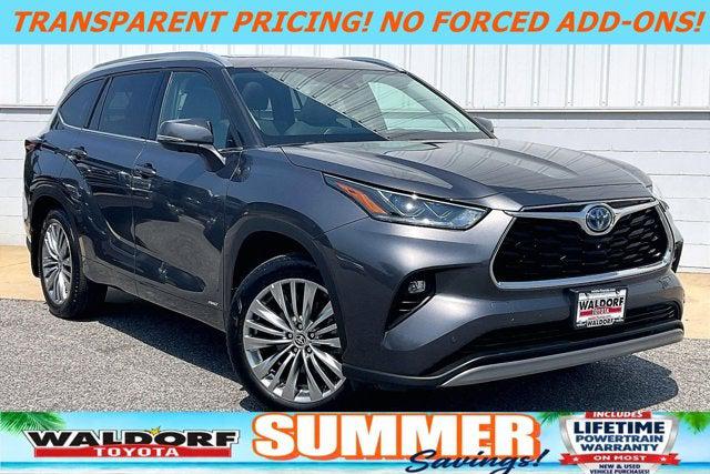 2024 Toyota Highlander Hybrid Platinum for sale in Prince Frederick, MD