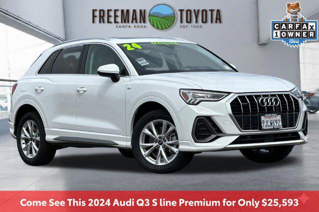2024 Audi Q3 Premium 45 TFSI S line quattro Tiptronic for sale in Santa Rosa, CA