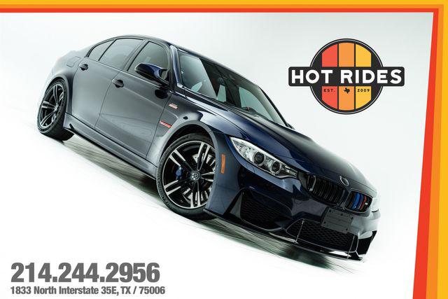 2017 BMW M3 in Tanzenite Blue w/ Many Upgrades for sale in Carrollton, TX