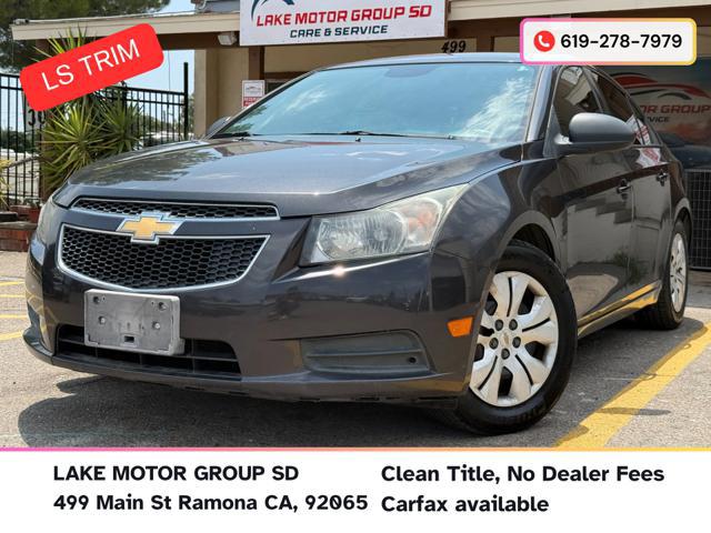 Gray (Tungsten Metallic) 2014 Chevrolet Cruze Sedan Front-Wheel Drive Automatic