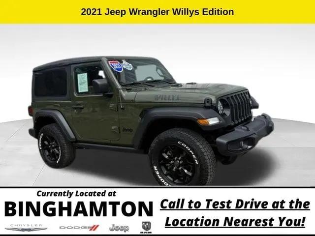 2021 Jeep Wrangler Willys 4x4 for sale in Binghamton, NY