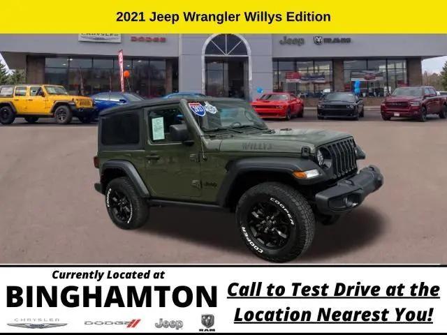 2021 Jeep Wrangler Willys 4x4 for sale in Binghamton, NY
