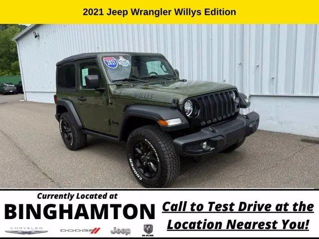 2021 Jeep Wrangler Willys 4x4 for sale in Binghamton, NY