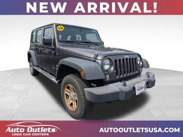 2016 Jeep Wrangler Unlimited Sport for sale in Farmington, NY